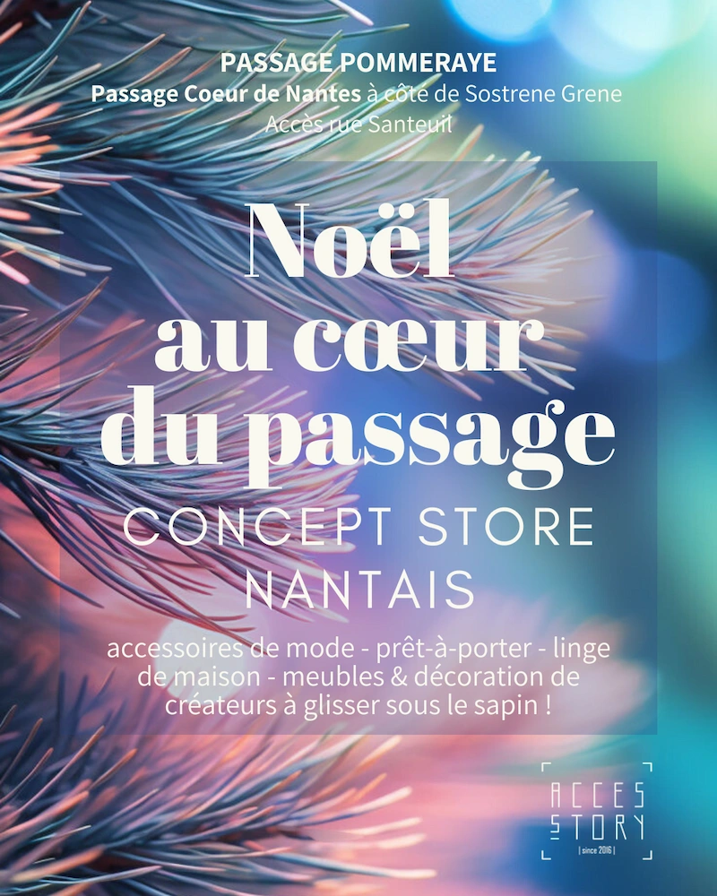 visuel site pop up noël 2025 passage pommeraye nantes