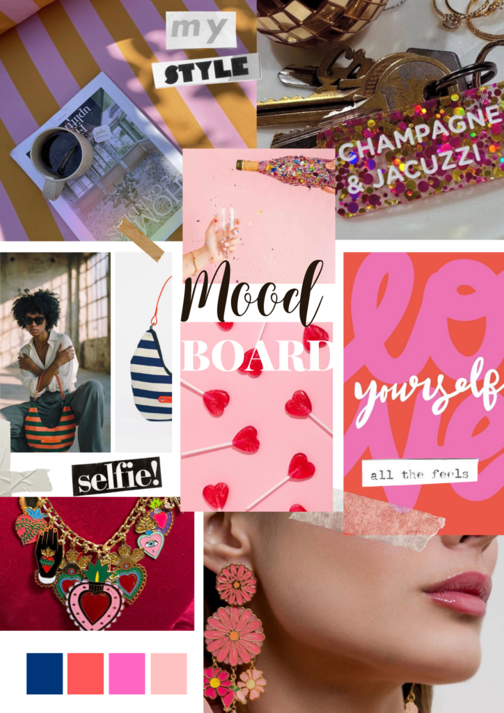projet mood board & mes envies